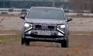 Lada Azimut на полигоне